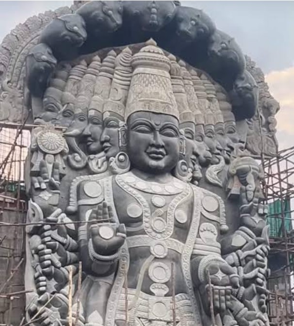 Maha Vishnu Vishwaroopa Statue Unveiled in Bengaluru’s Ejipura on May 31